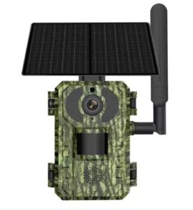 4G Åtelkamera med solpanel