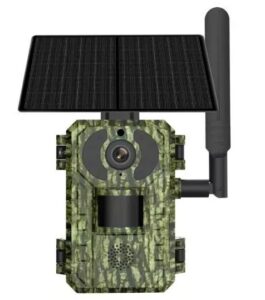 4G Åtelkamera med solpanel